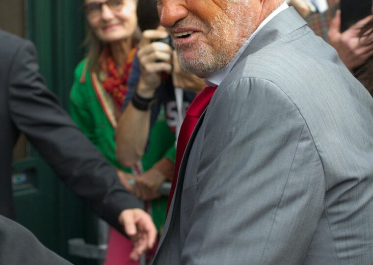 Jean-Paul Belmondo au palais des Beaux-Arts de Bruxelles en 2012