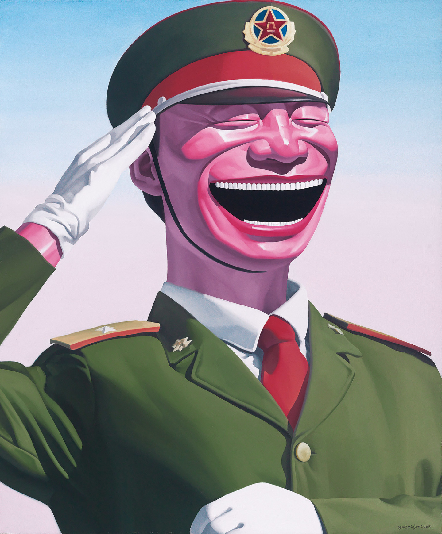 Le subversif Yue Minjun SECRET PARISIEN