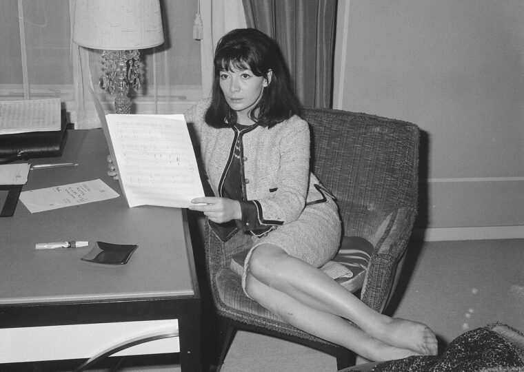 Juliette Gréco photographiée aux Pays-Bas dans les années 1960