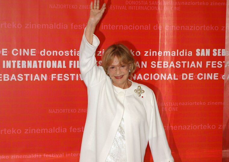 Jeanne Moreau au festival international du film de Saint-Sébastien en 2006