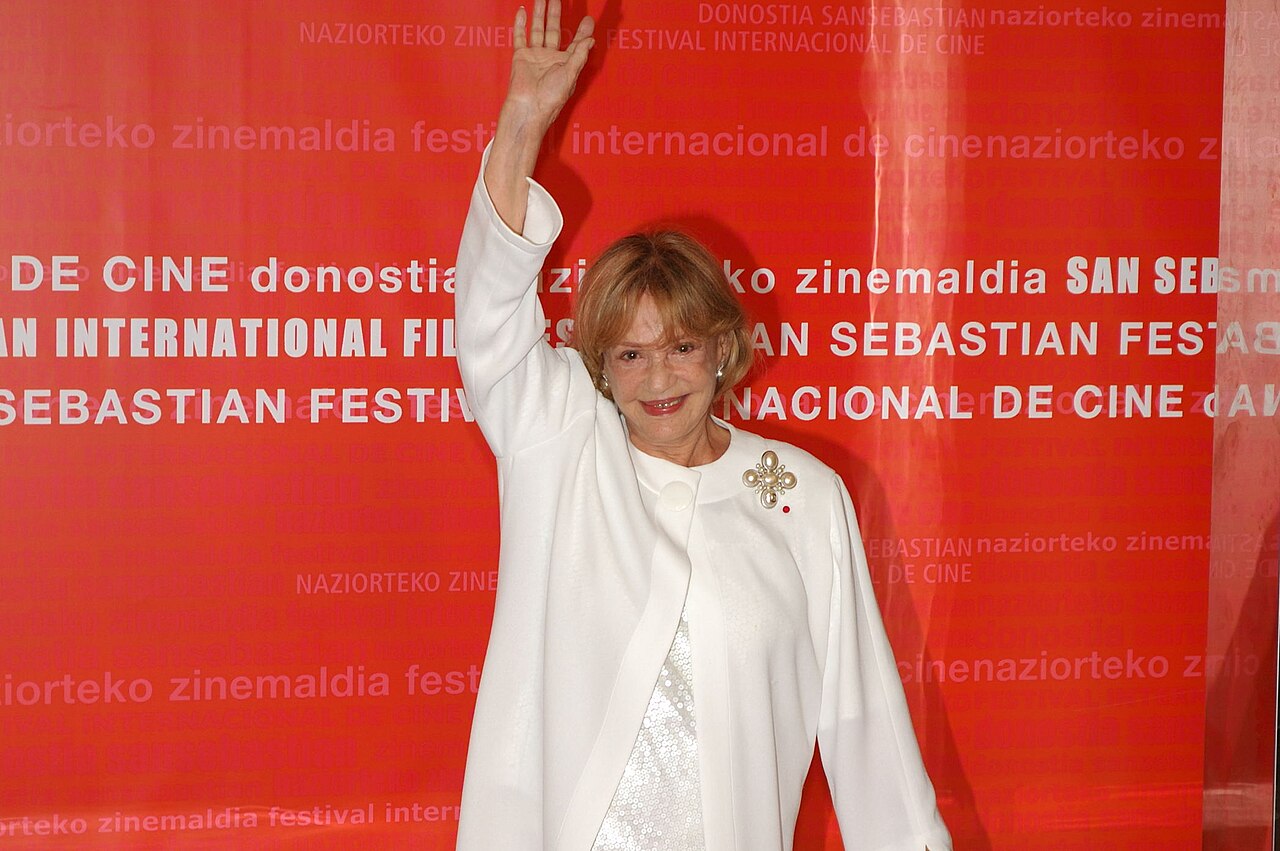 Jeanne Moreau au festival international du film de Saint-Sébastien en 2006