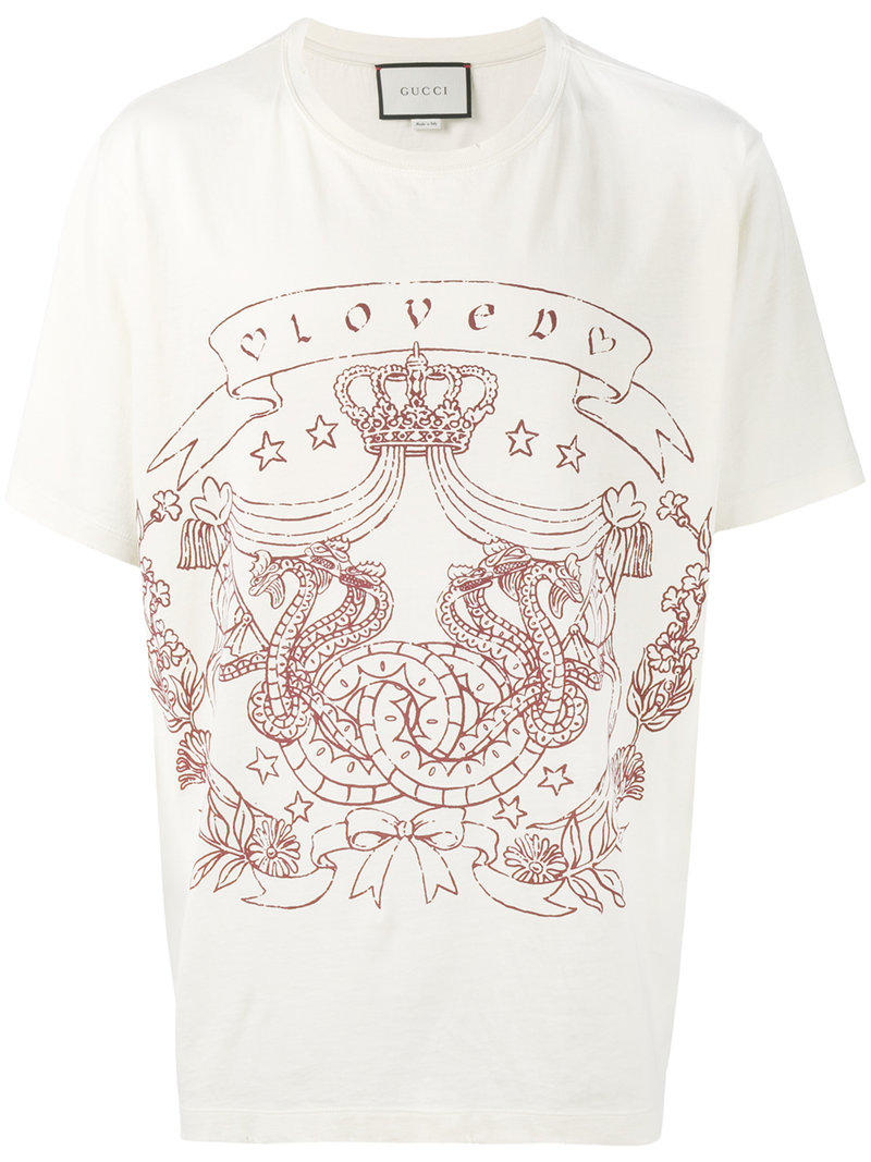 Gucci – Loved slogan t-shirt – men 