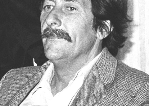 Portrait de Jean Rochefort photographié aux Pays-Bas dans les années 1970
