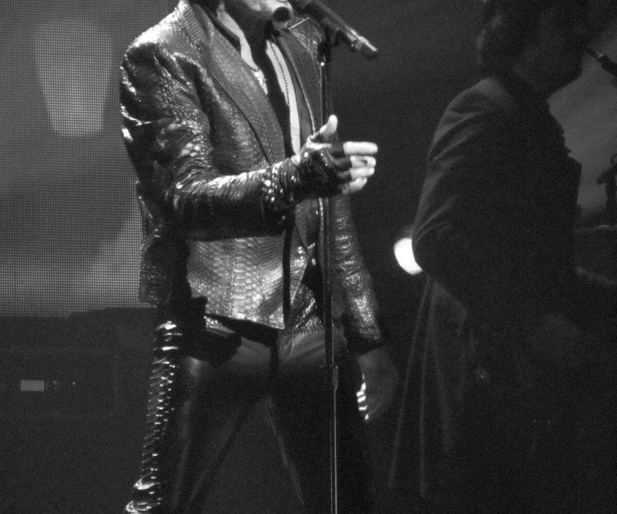 Johnny Hallyday en concert au Beacon Theatre de New York en 2012