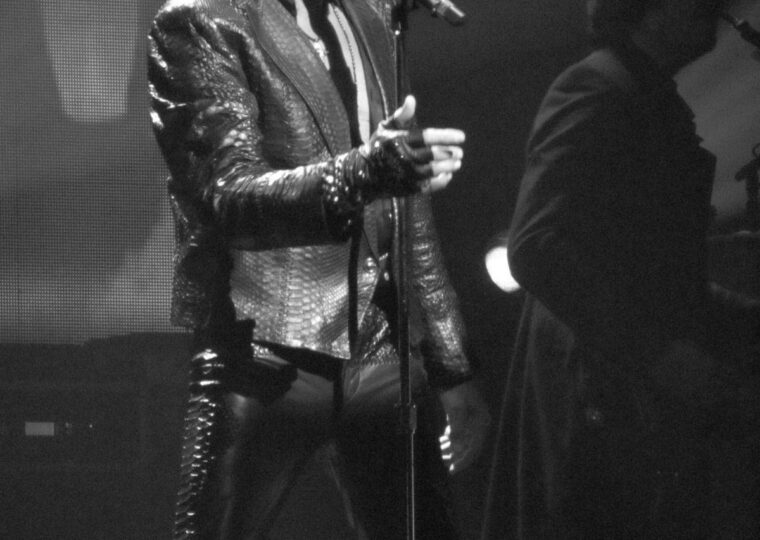 Johnny Hallyday en concert au Beacon Theatre de New York en 2012