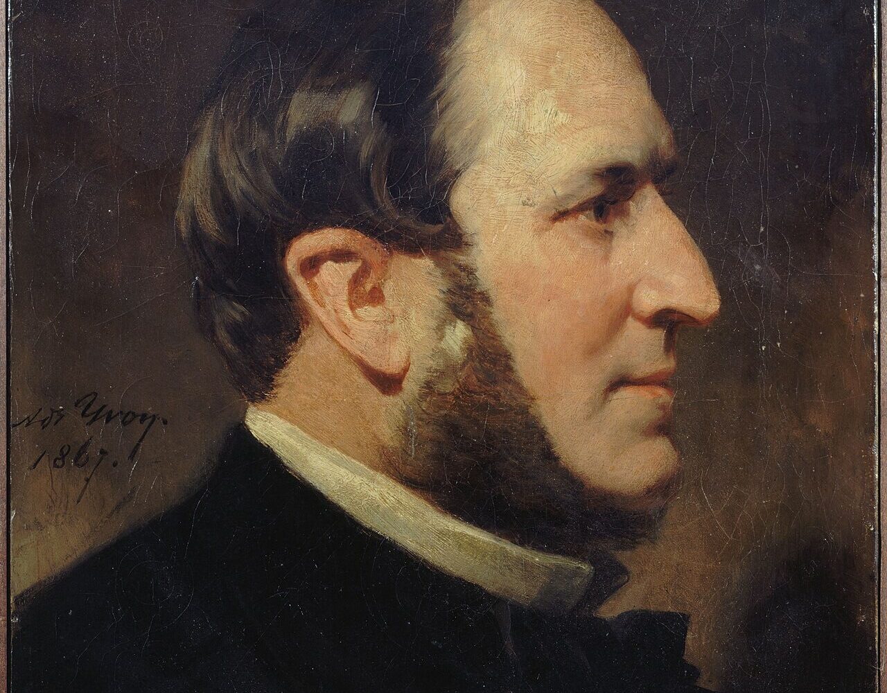 Portrait du baron Haussmann, préfet de la Seine, peint par Adolphe Yvon
