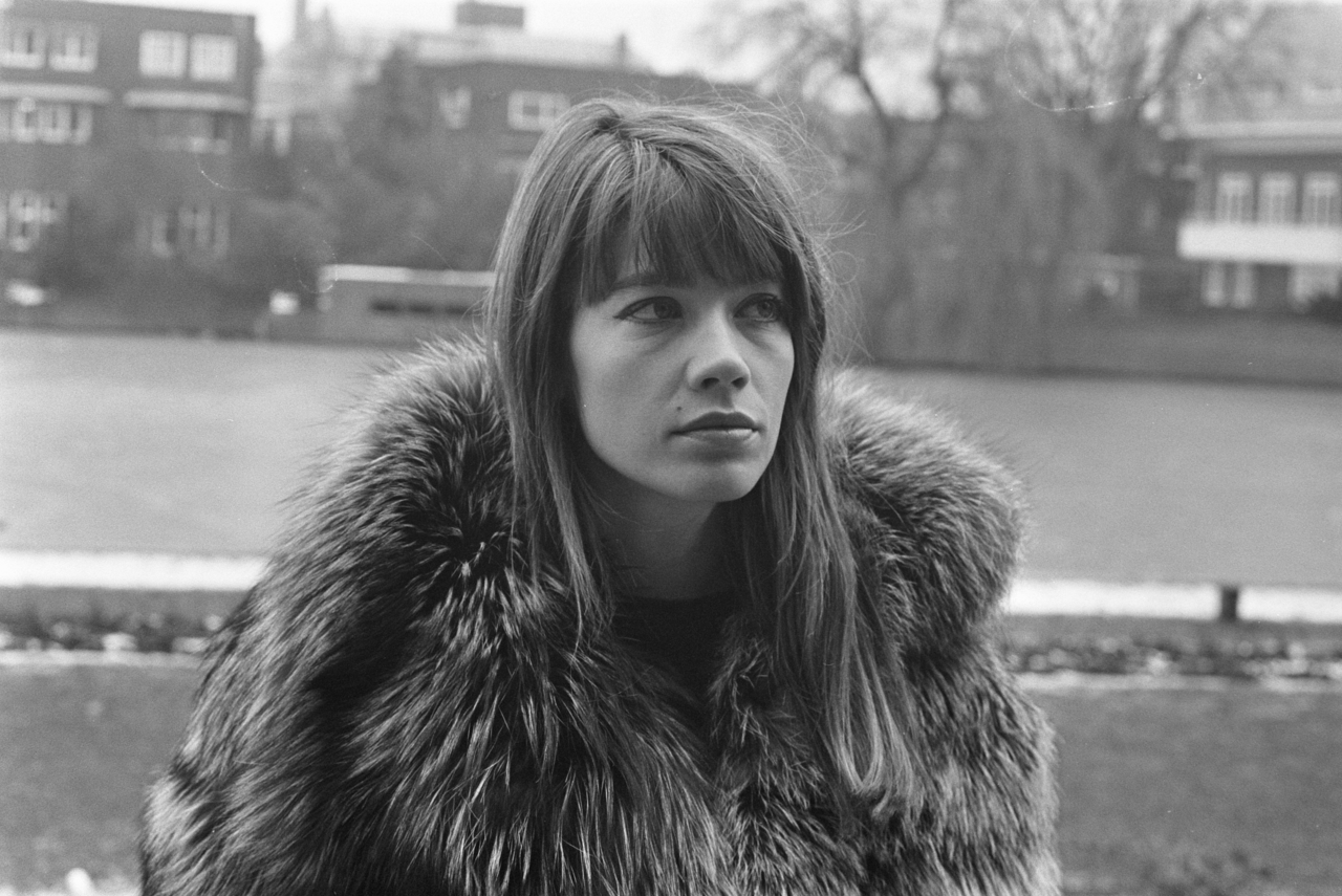 Françoise Hardy photographiée à Amsterdam en 1969