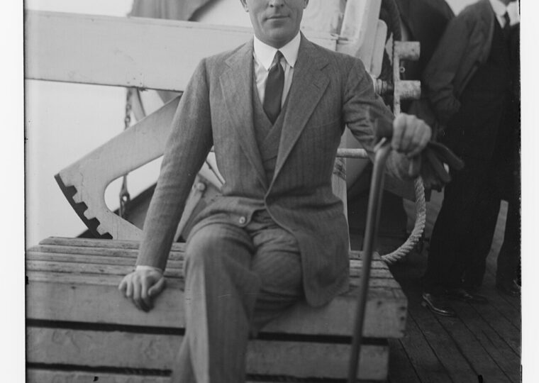 Le couturier Jean Patou, fondateur de la maison parisienne