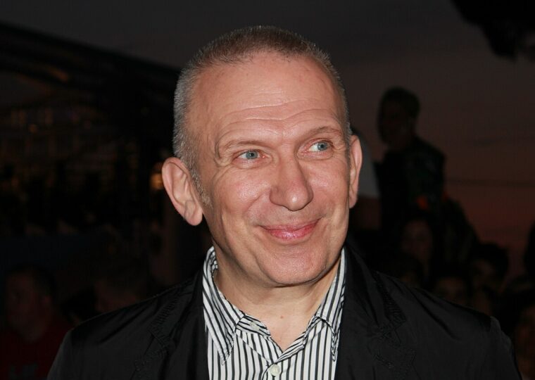 Le couturier Jean Paul Gaultier, fondateur de la maison
