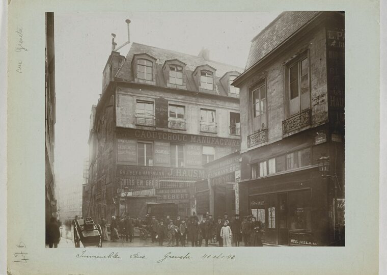 La rue Greneta, dans le 2e arrondissement, berceau de la maison Mauboussin
