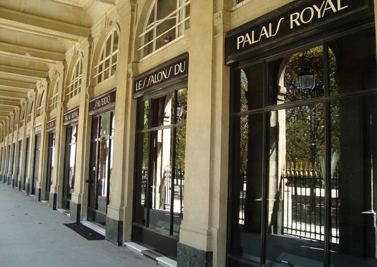 Les Salons du Palais Royal Serge Lutens, sous les arcades du Palais-Royal