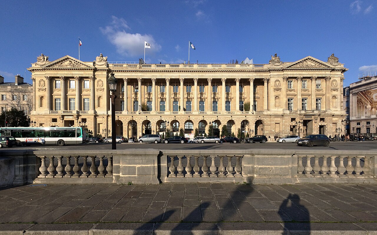 L'Hôtel de Crillon, place de la Concorde, qui cache le spa Sense