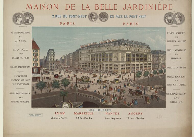 L'ancienne Belle Jardinière, quai de la Mégisserie, devenue LV Dream