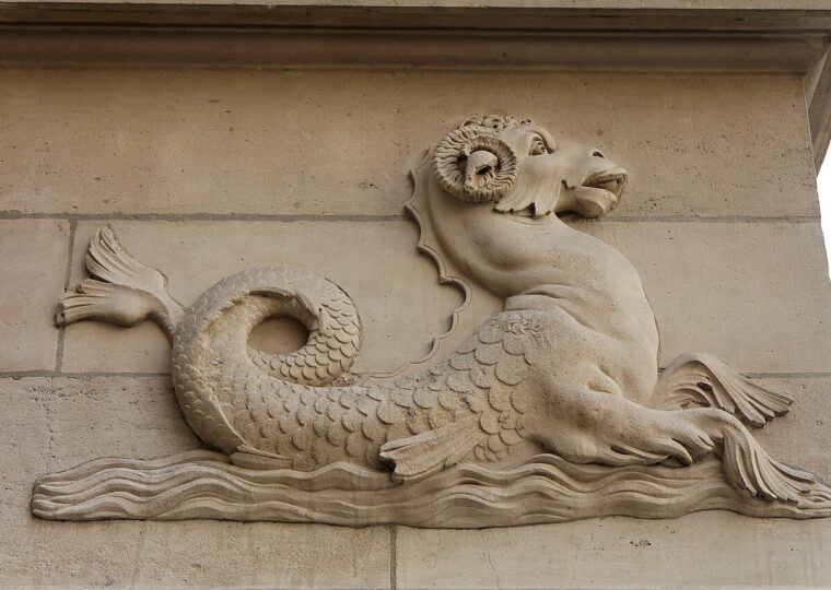 La fontaine de Mars et le bistrot du même nom, rue Saint-Dominique à Paris