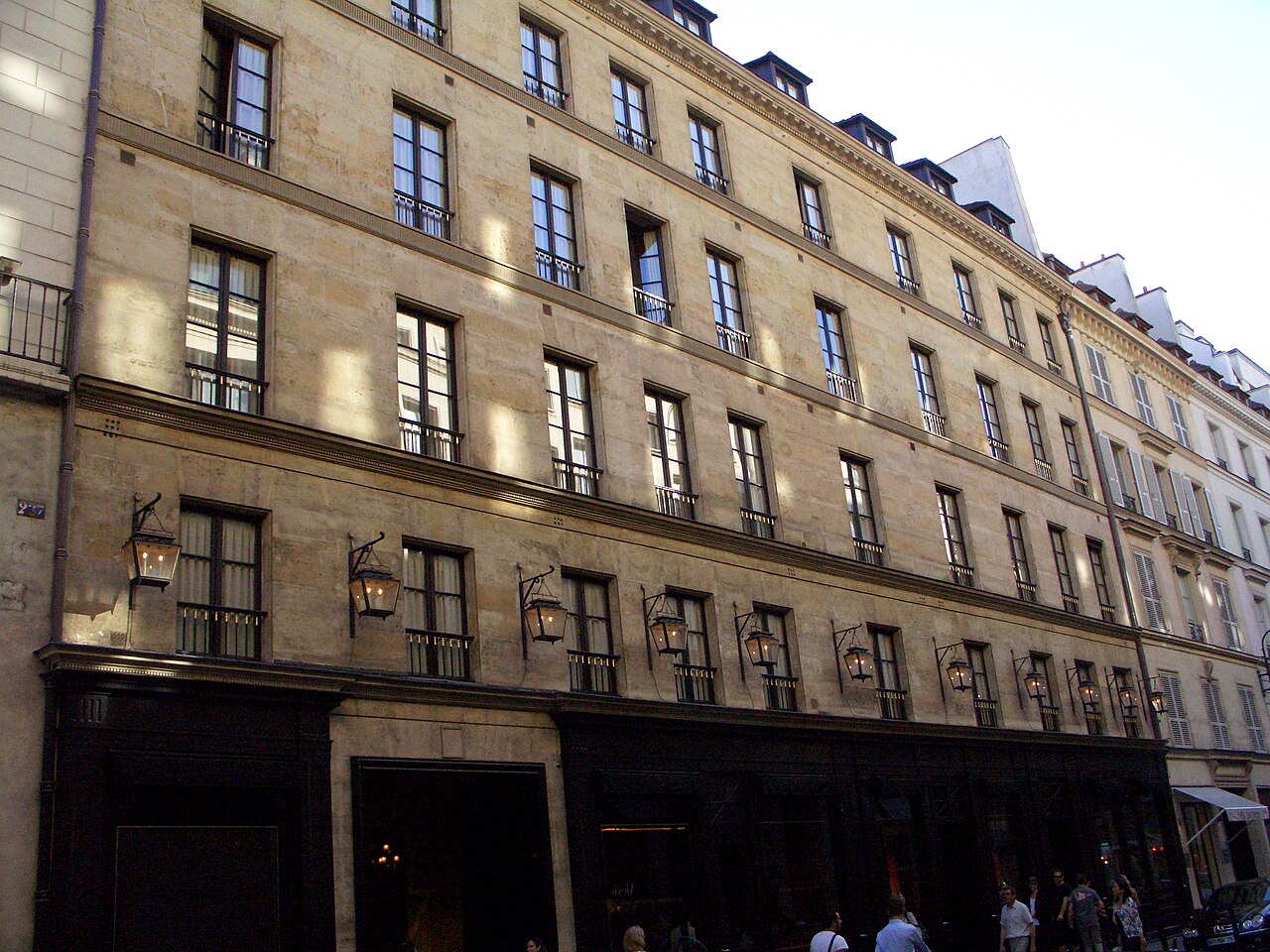 Le 239 rue Saint-Honoré, l'hôtel Costes et son spa Augustinus Bader