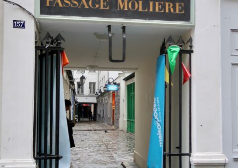 Le passage Molière, 157 rue Saint-Martin à Paris