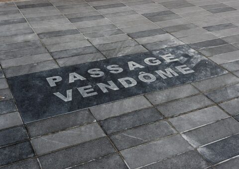 Le passage Vendôme à Paris, près de la place de la République
