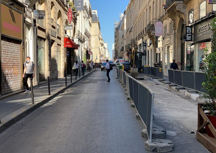 La rue Danielle-Casanova, berceau du premier Café Nuances