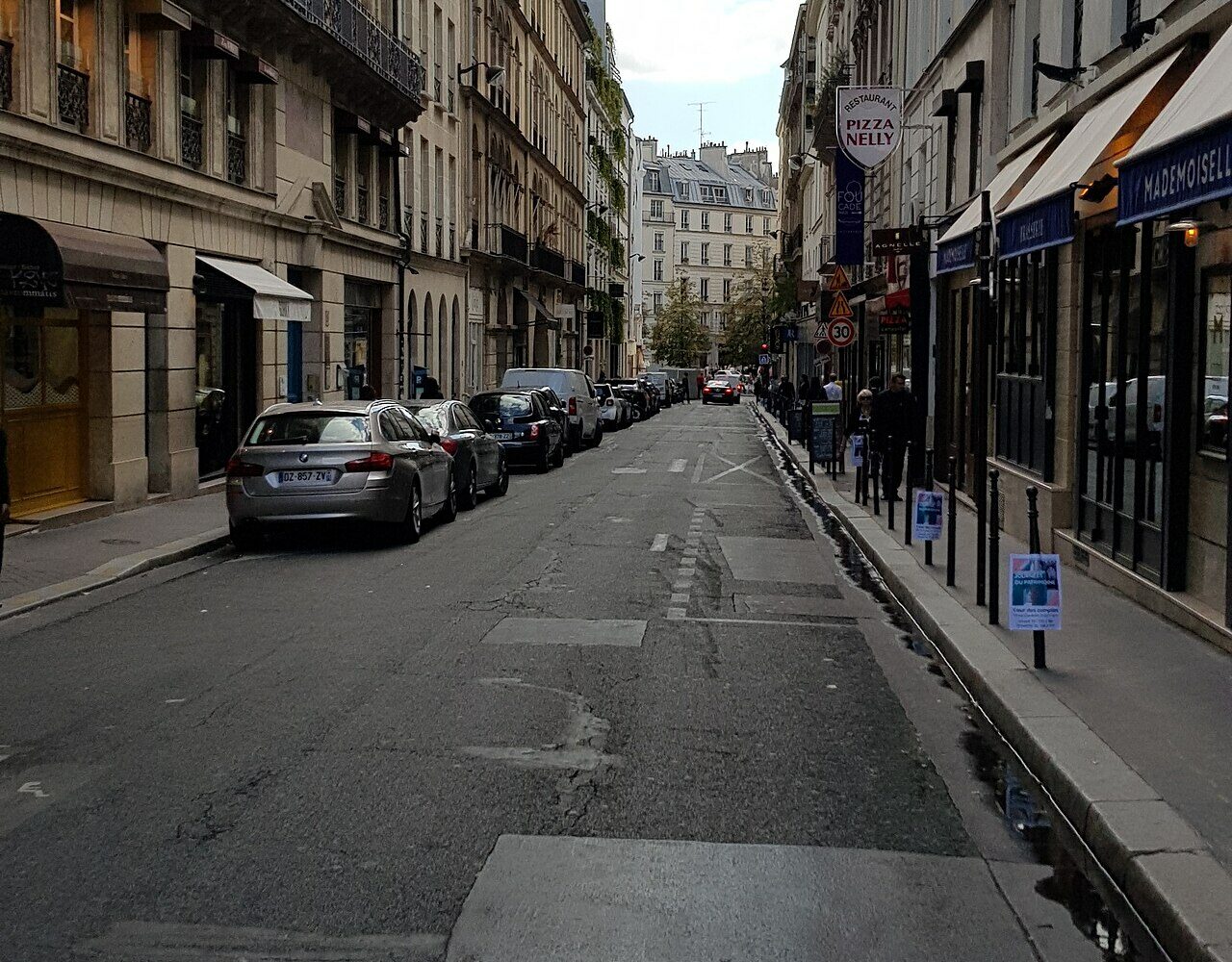 La rue Duphot, dans le 1er arrondissement de Paris