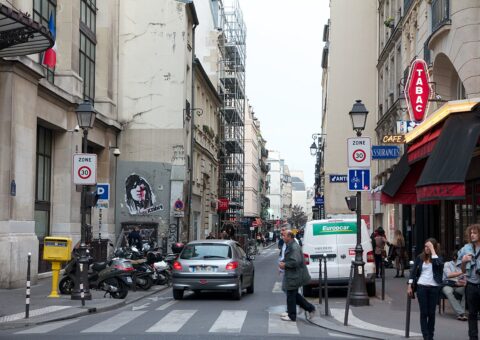La rue de la Verrerie, dans le Marais, berceau de Maison Aleph