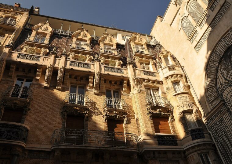 La façade de l'immeuble du 3 square Rapp