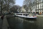 Une écluse du canal Saint-Martin, côté quai de Valmy