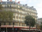 La façade de la brasserie La Lorraine, place des Ternes