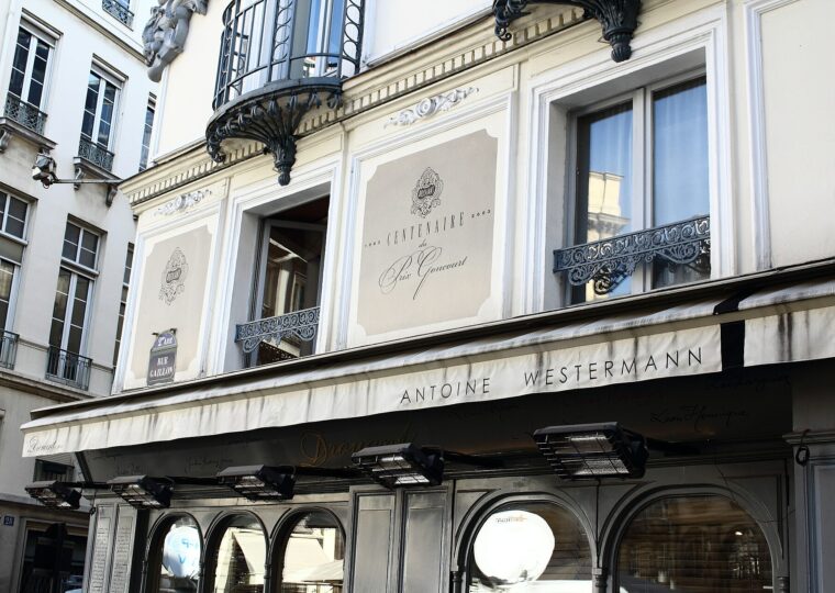 La façade de Drouant, place Gaillon