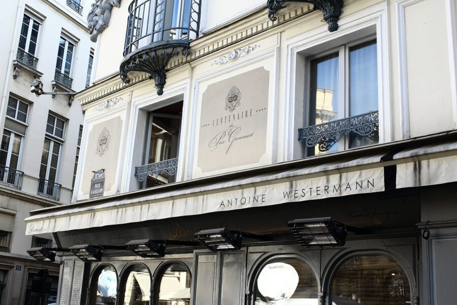 La façade de Drouant, place Gaillon