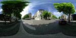L'avenue George-V à Paris, où se cache la terrasse du Bvlgari Hôtel