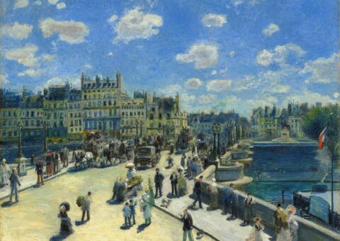 Le Pont-Neuf, tableau de Pierre-Auguste Renoir, 1872