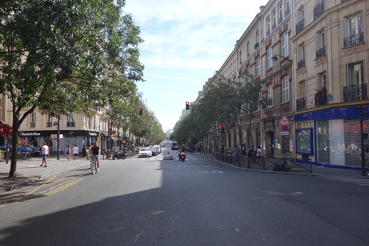 L'avenue Parmentier, où s'ouvre la première boutique de Yann Couvreur