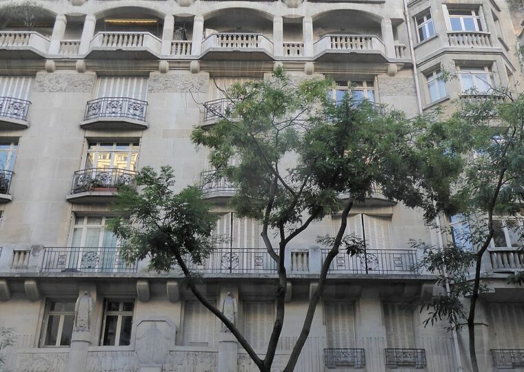 L'avenue Raymond-Poincaré, dans le 16e arrondissement de Paris