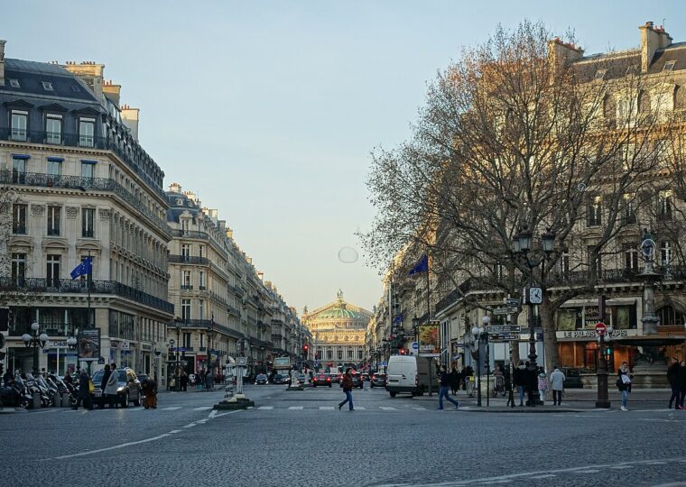 L'avenue de l'Opéra, sous laquelle se cache le spa du Nolinski