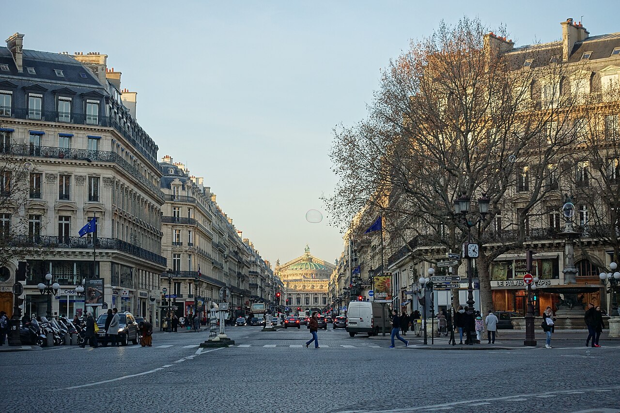 L'avenue de l'Opéra, sous laquelle se cache le spa du Nolinski