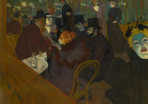 Au Moulin Rouge, tableau d'Henri de Toulouse-Lautrec, 1892