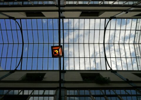 La verrière du passage du Grand-Cerf à Paris, la plus haute de la ville