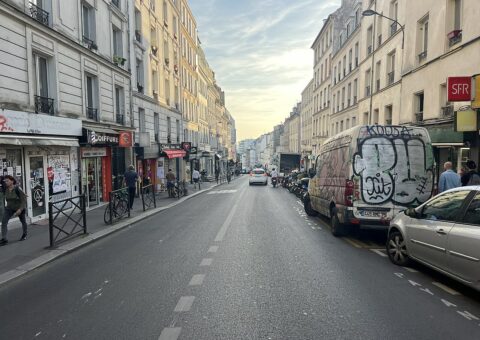 Le quartier de Jourdain, dont Mardi est devenu le rendez-vous du matin