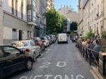 La rue des Envierges, sur les hauteurs de Belleville, repaire de Candle Kids