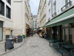 La rue du Nil, dans le Sentier, où Plaq torréfie ses fèves
