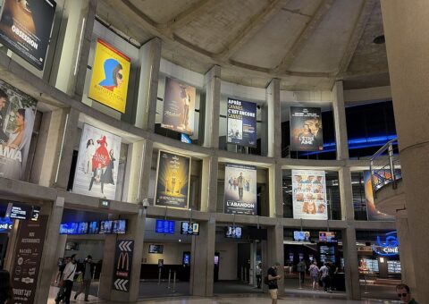 L'entrée du multiplexe UGC Ciné Cité, au Forum des Halles