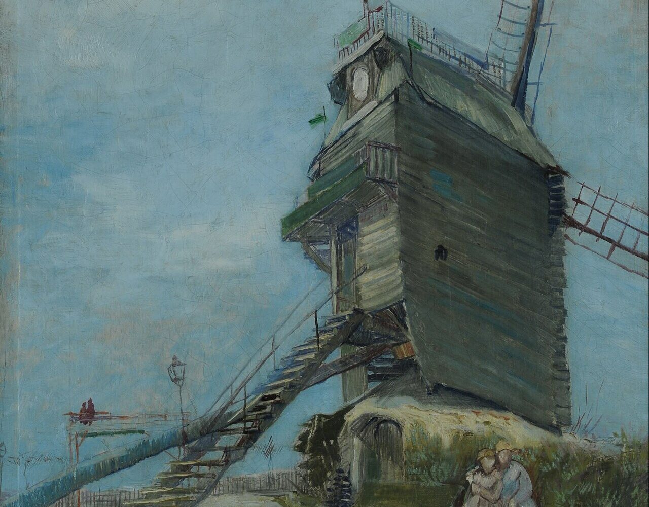 Le Moulin de la Galette, tableau de Vincent van Gogh, 1886