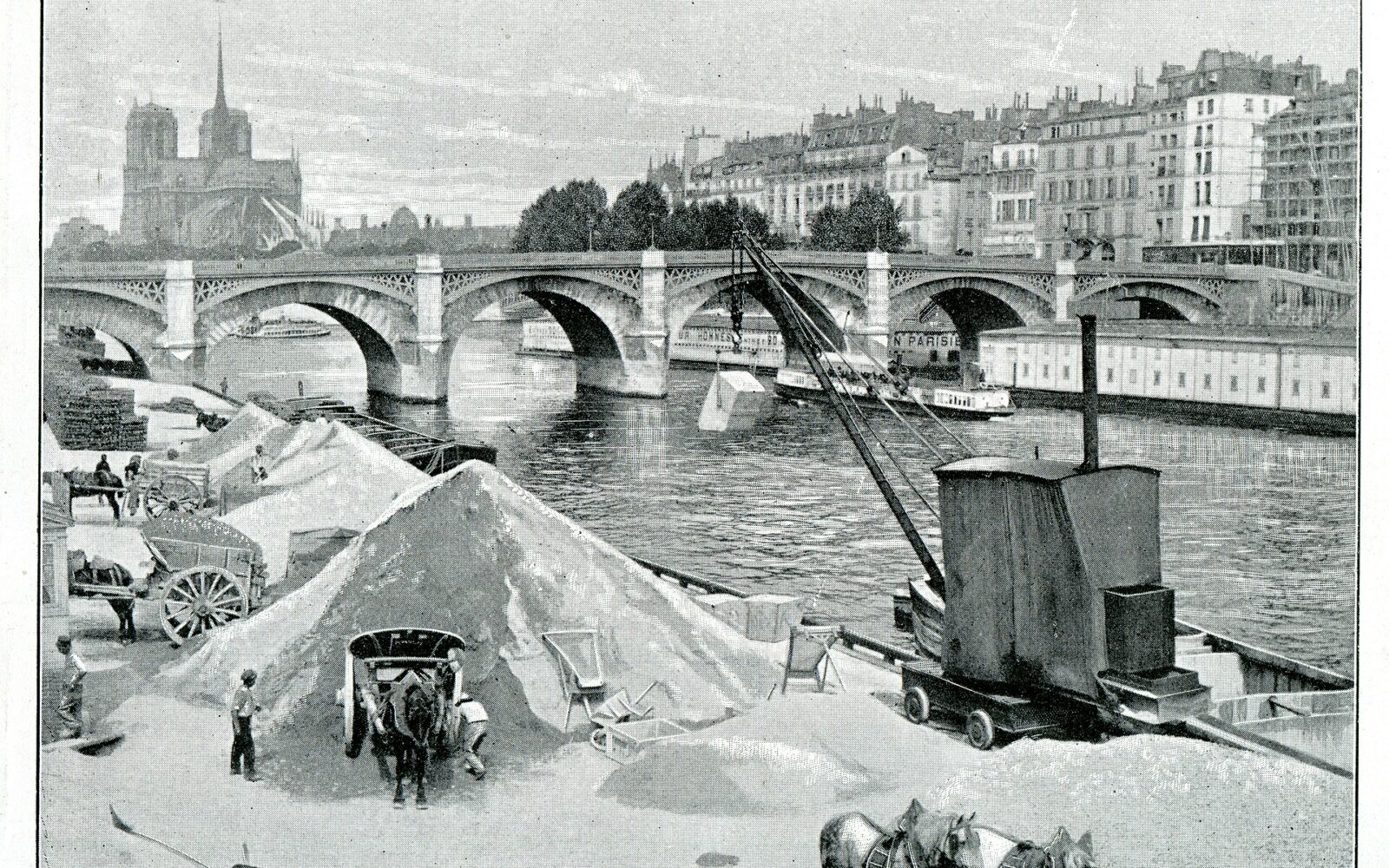 Le pont de la Tournelle vu depuis les quais