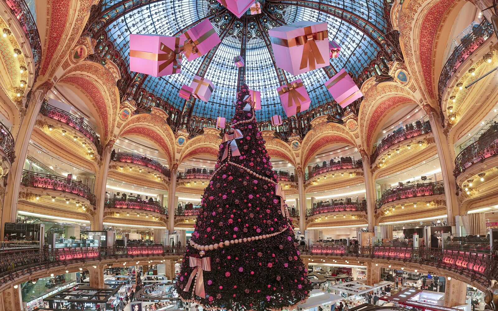 La coupole néo-byzantine des Galeries Lafayette