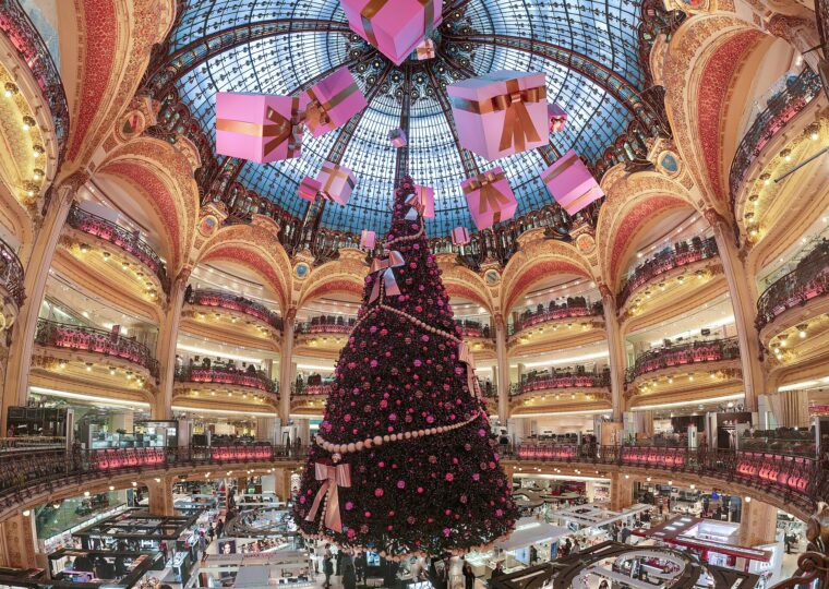 La coupole néo-byzantine des Galeries Lafayette