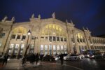 La façade de Hittorff et les statues de la gare du Nord