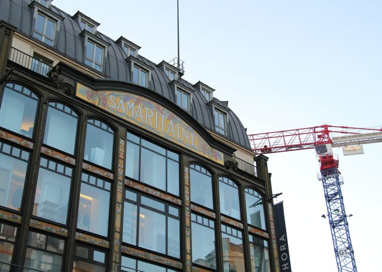 La Samaritaine restaurée, près du Pont-Neuf