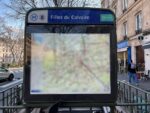 Entrée du métro Filles du Calvaire, sur le boulevard du Temple
