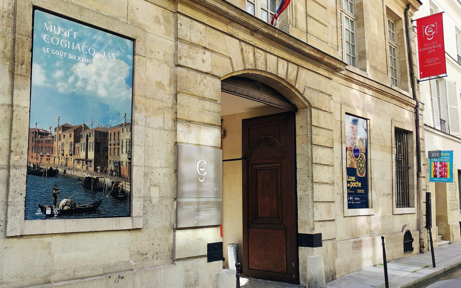 L'hôtel Donon, écrin du musée Cognacq-Jay, rue Elzévir