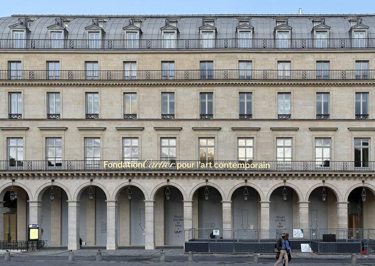 Le nouveau bâtiment de la Fondation Cartier, place du Palais-Royal, réinventé par Jean Nouvel